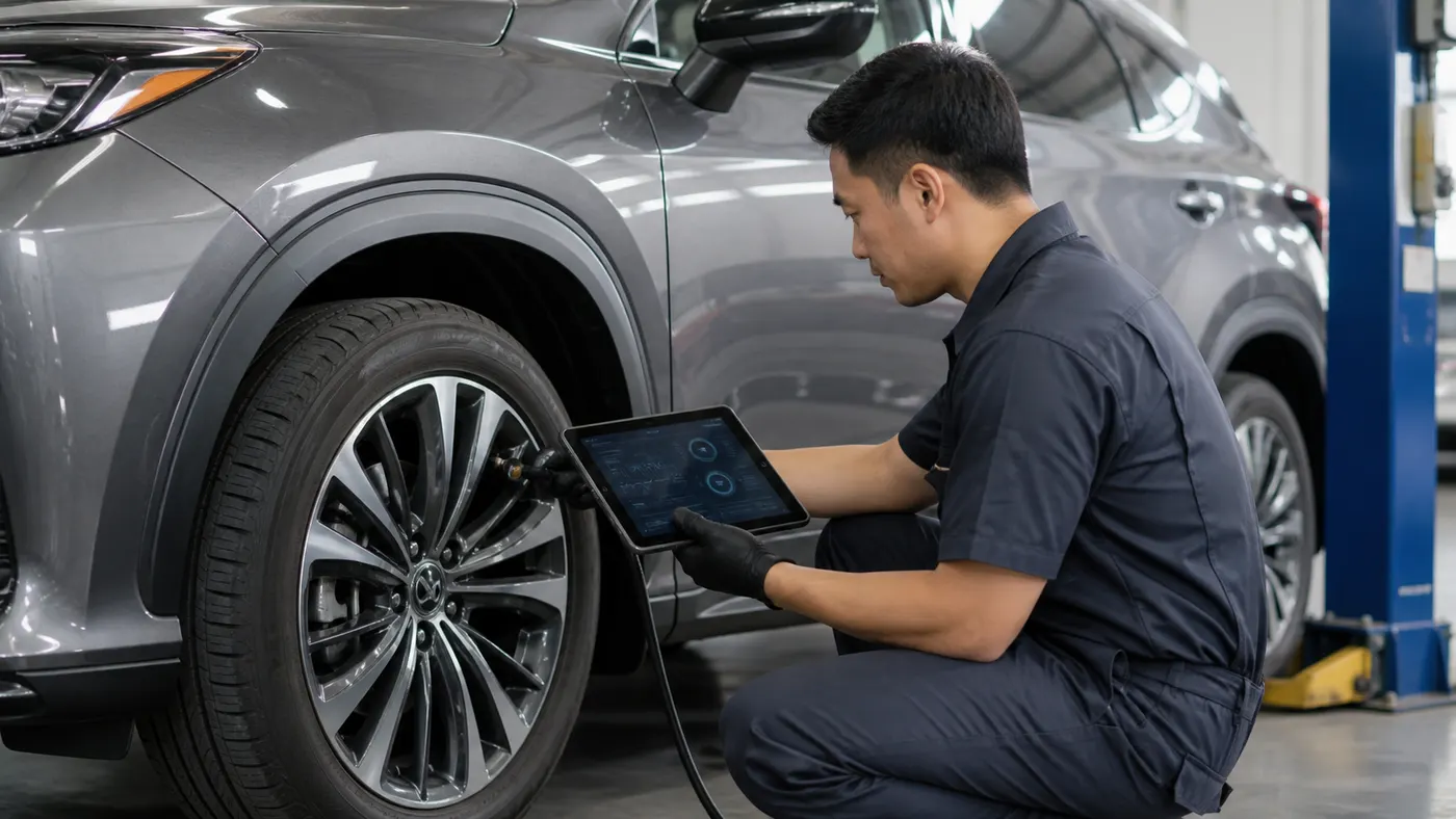 Checklist kiểm tra lốp và hệ thống xe Lexus